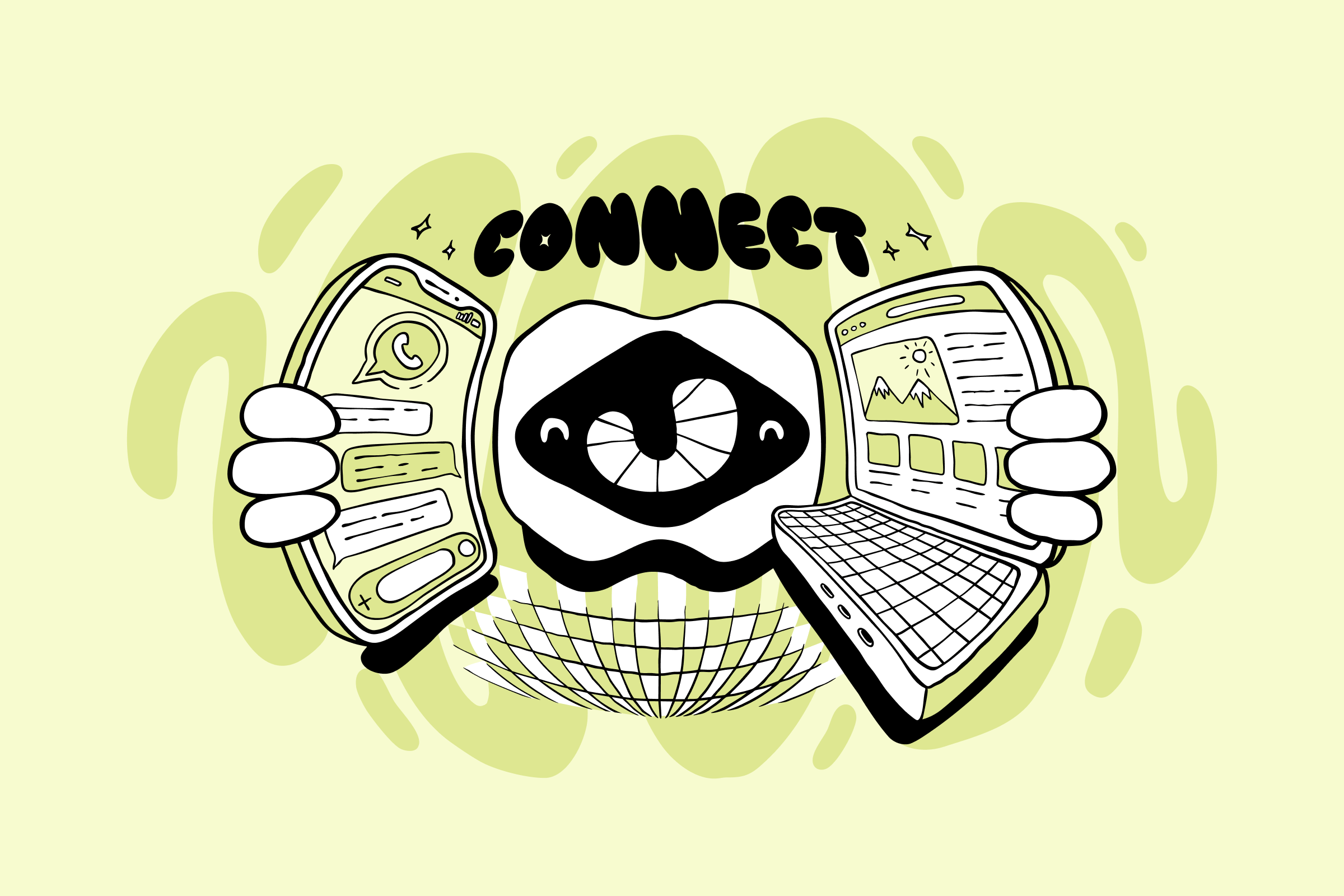 Build with Macaly from WhatsApp