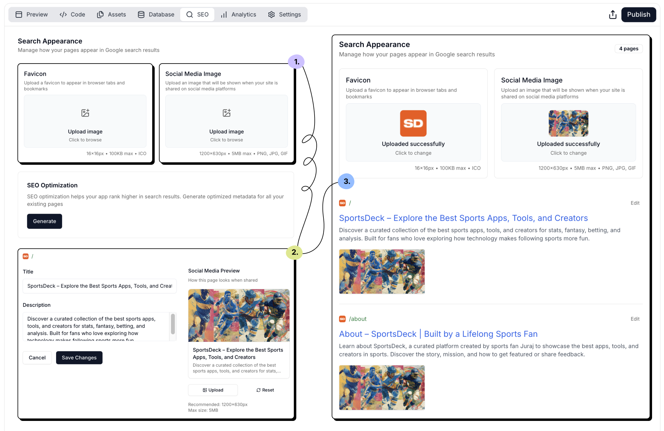 SEO - Macaly Documentation