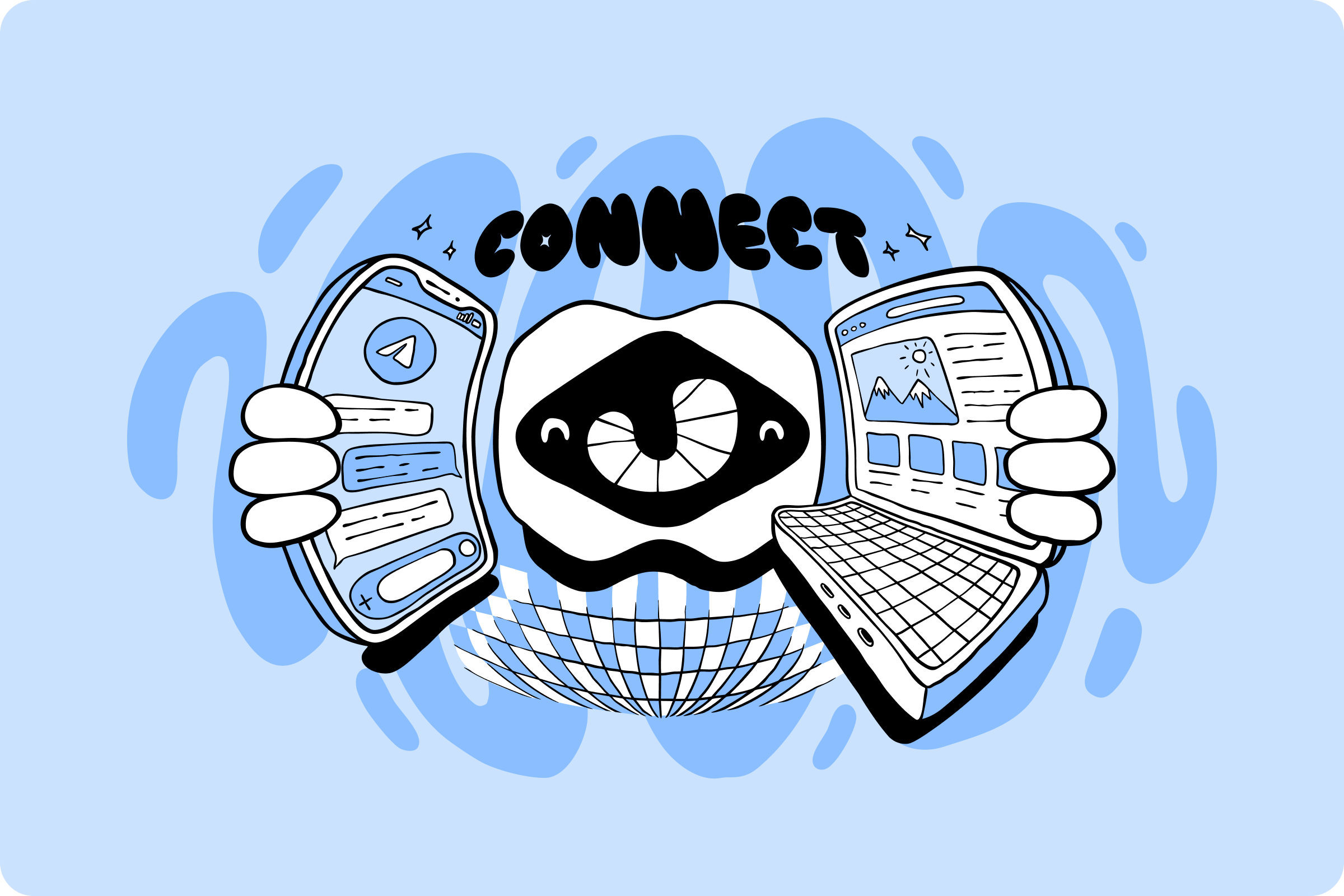 Build with Macaly from Telegram