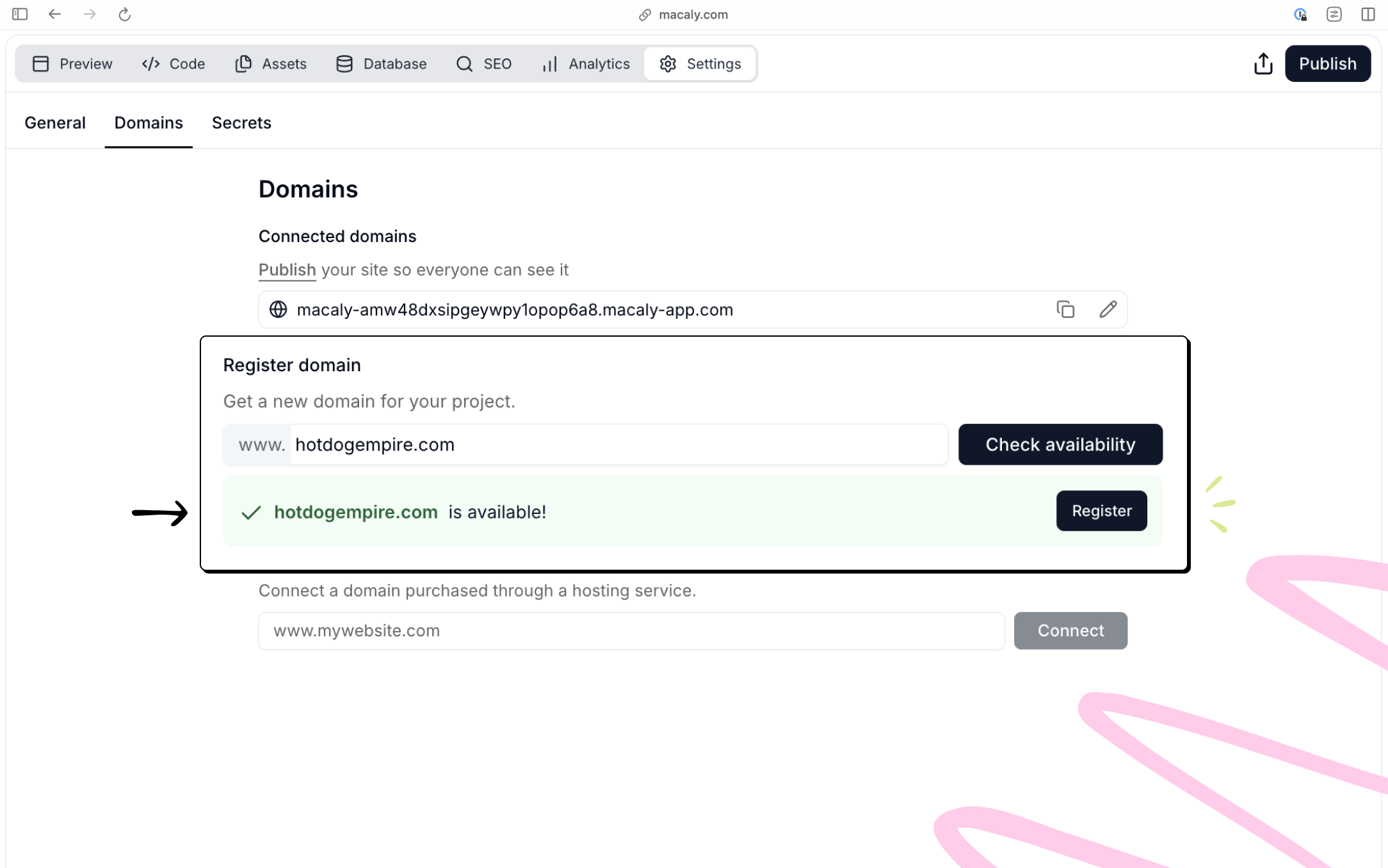 New DOMAINS&HOSTING3
