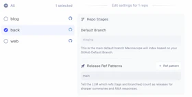 Release Ref Settings