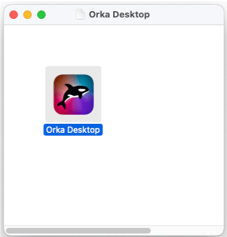 Orka Desktop main interface showing system information and VM list