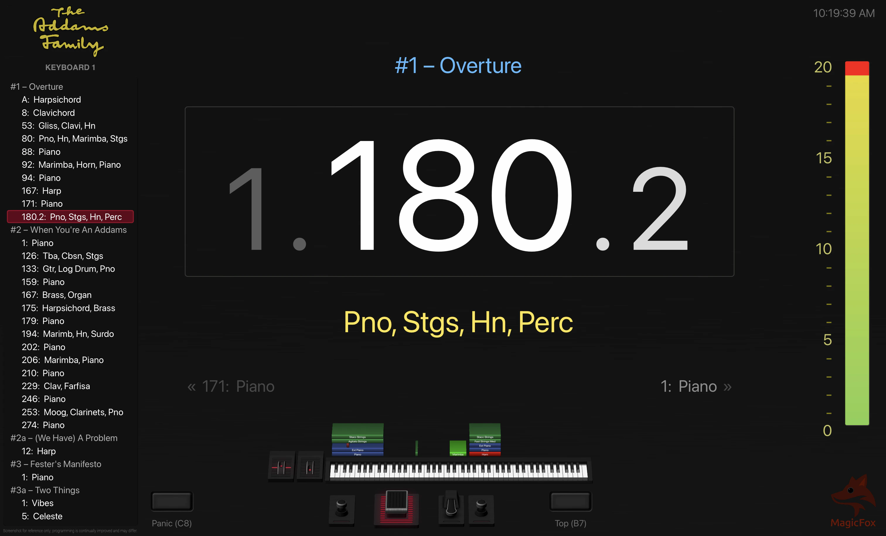 Magic Fox The Addams Family Main Stage Layout Jp
