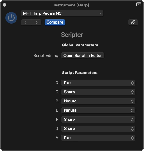 Magic Fox Harp Pedals Script Pn Magic Fox Harp Pedals Script Pn