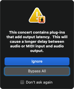 Main Stage Concert Plug Ins Audio Output Latency Pn Main Stage Concert Plug Ins Audio Output Latency Pn