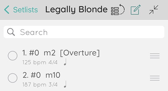 Tempo App Edit Drag Reorder Setlist Jp Tempo App Edit Drag Reorder Setlist Jp