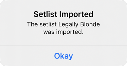 Tempo App Setlist Imported Pn Tempo App Setlist Imported Pn