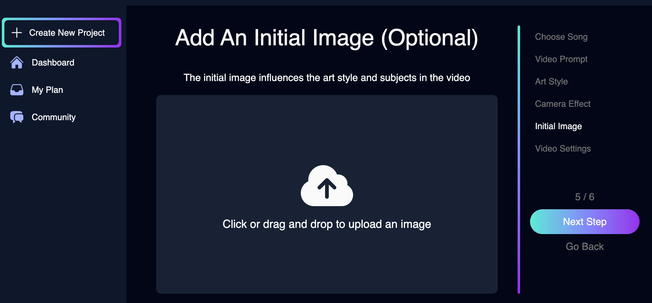 Initial Image