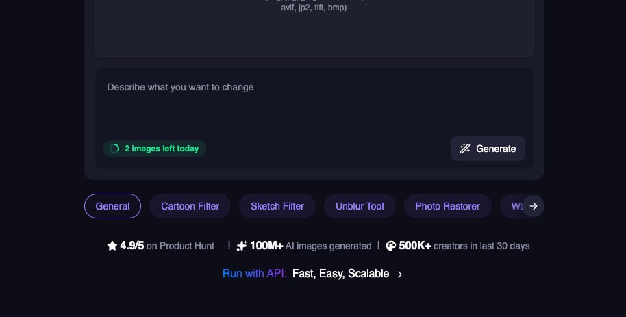 Image Editor Sub-tools