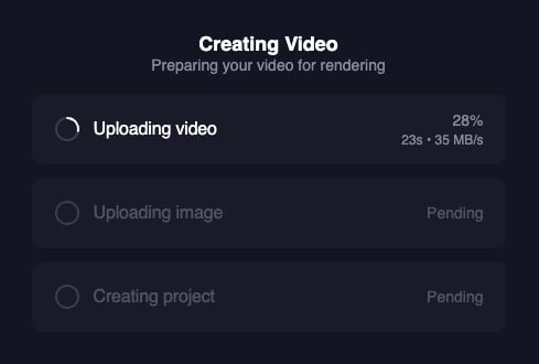 Improved Upload Experience