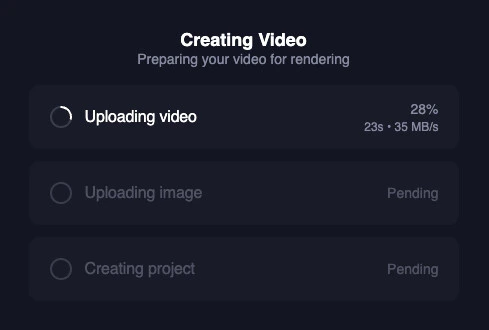 Improved Upload Experience