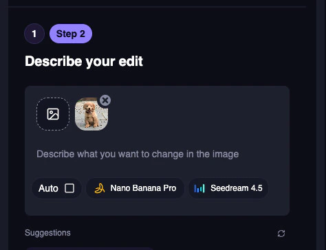 New Image Editor Models: Nano Banana Pro and Seedream
4.5