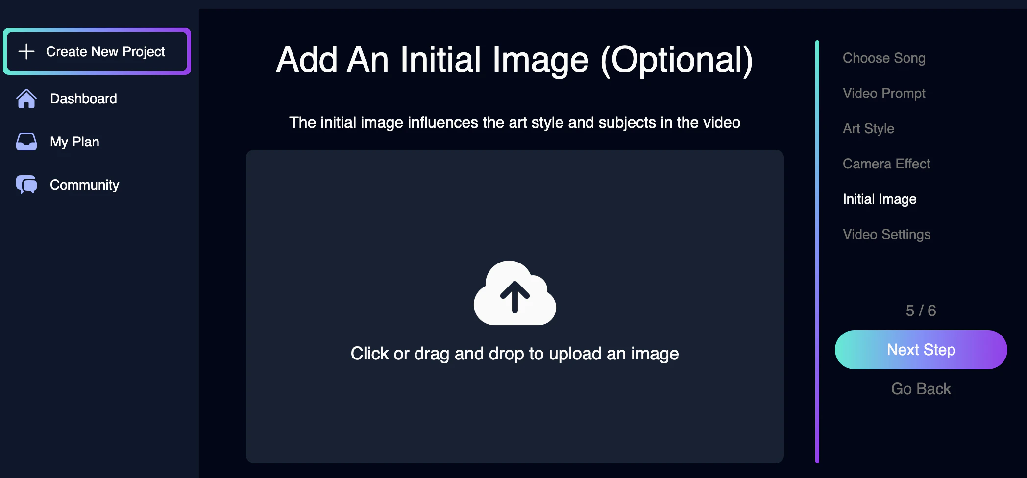 Initial Image