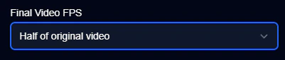 Half FPS