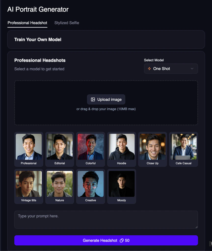 AI Headshot Generator