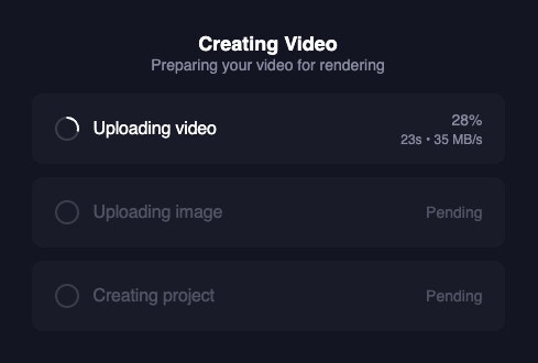 Improved Upload Experience