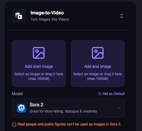 Sora 2 in Text-to-Video and
Image-to-Video