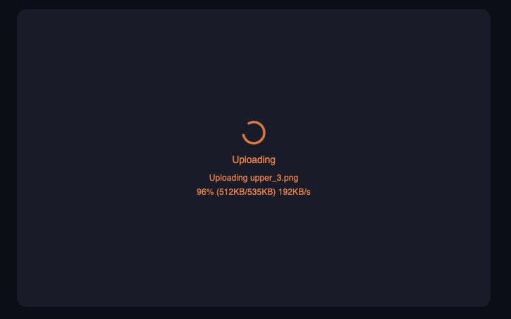 Show Upload Progress on Free
Tools