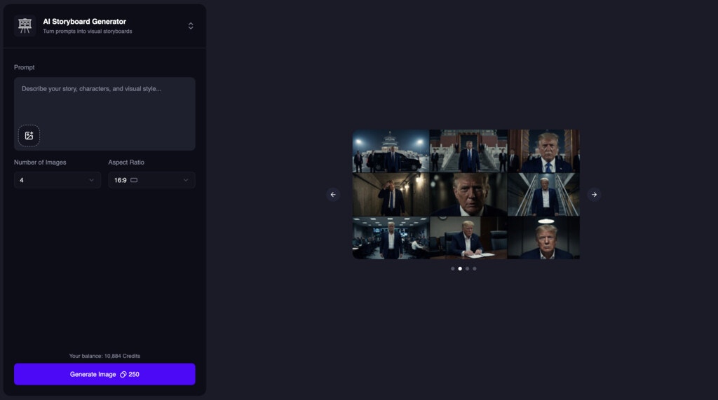 AI Storyboard Generator