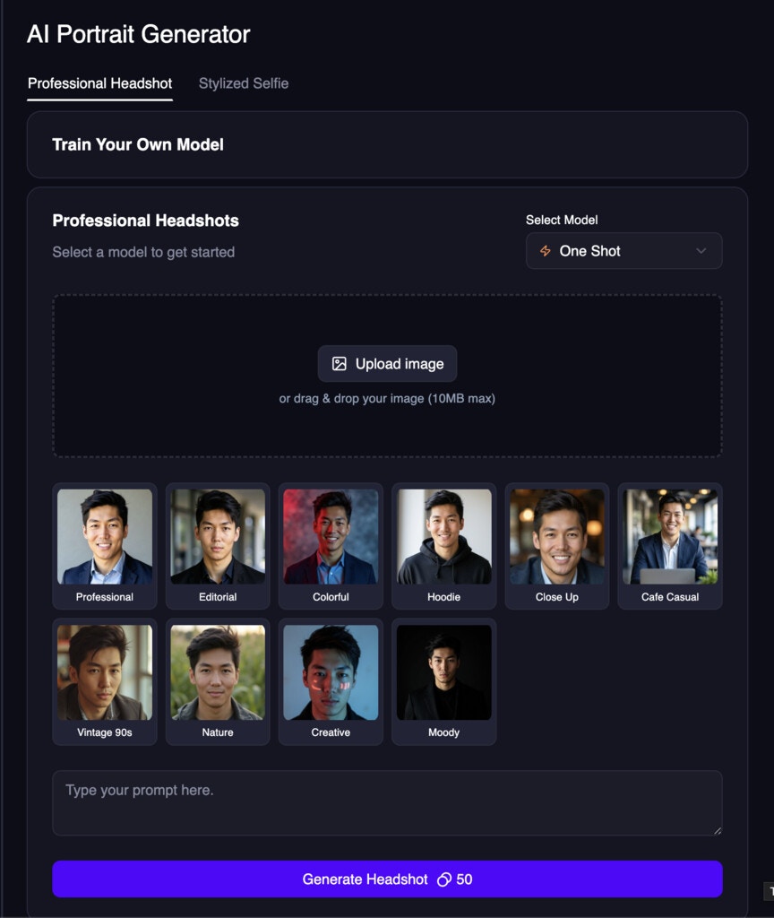 AI Headshot Generator