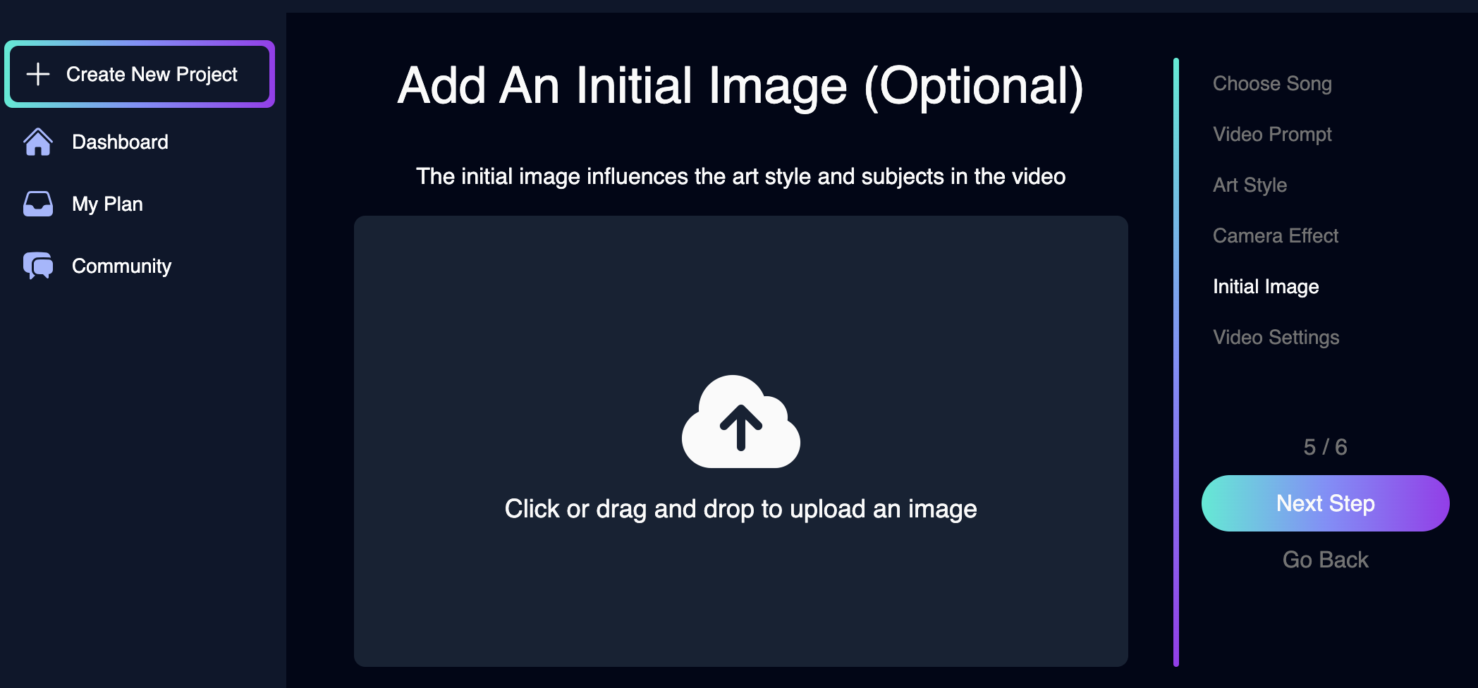 Initial Image