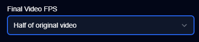 Half FPS