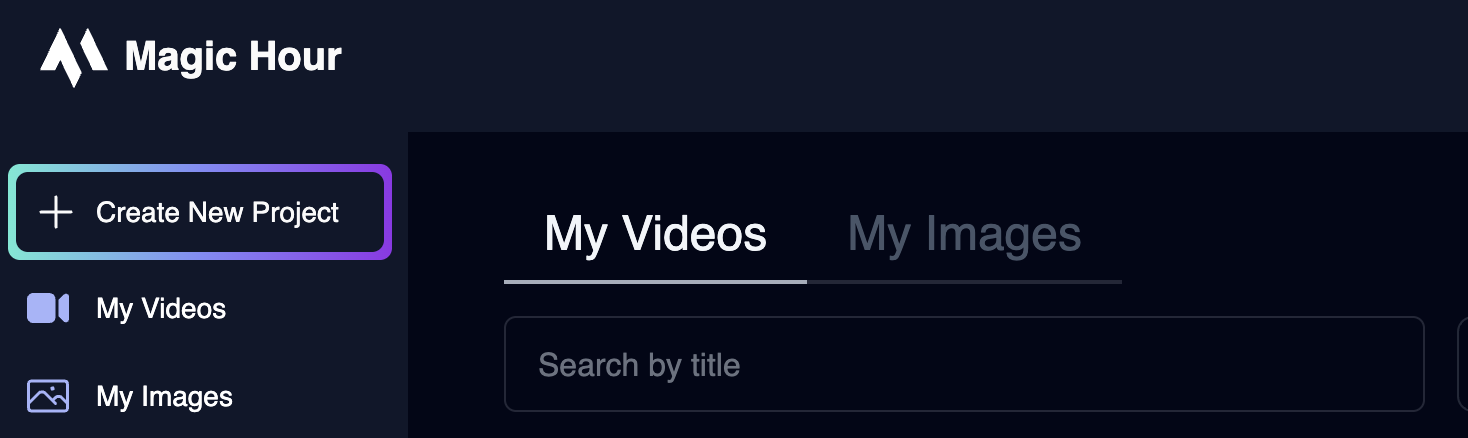 New Dashboard