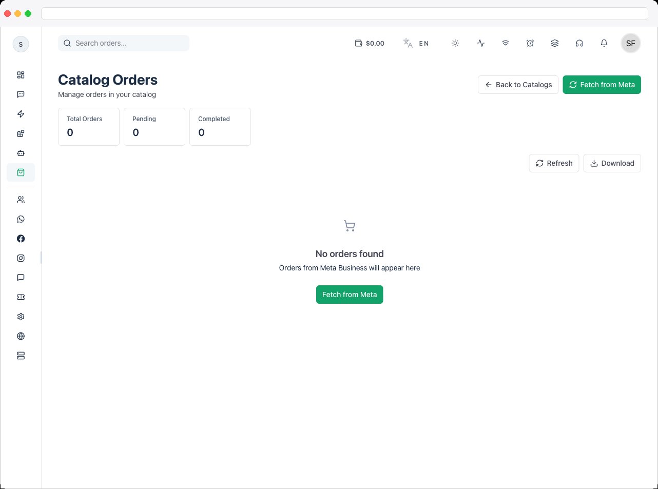 The Order Details dialog showing customer information, shipping address, and payment information