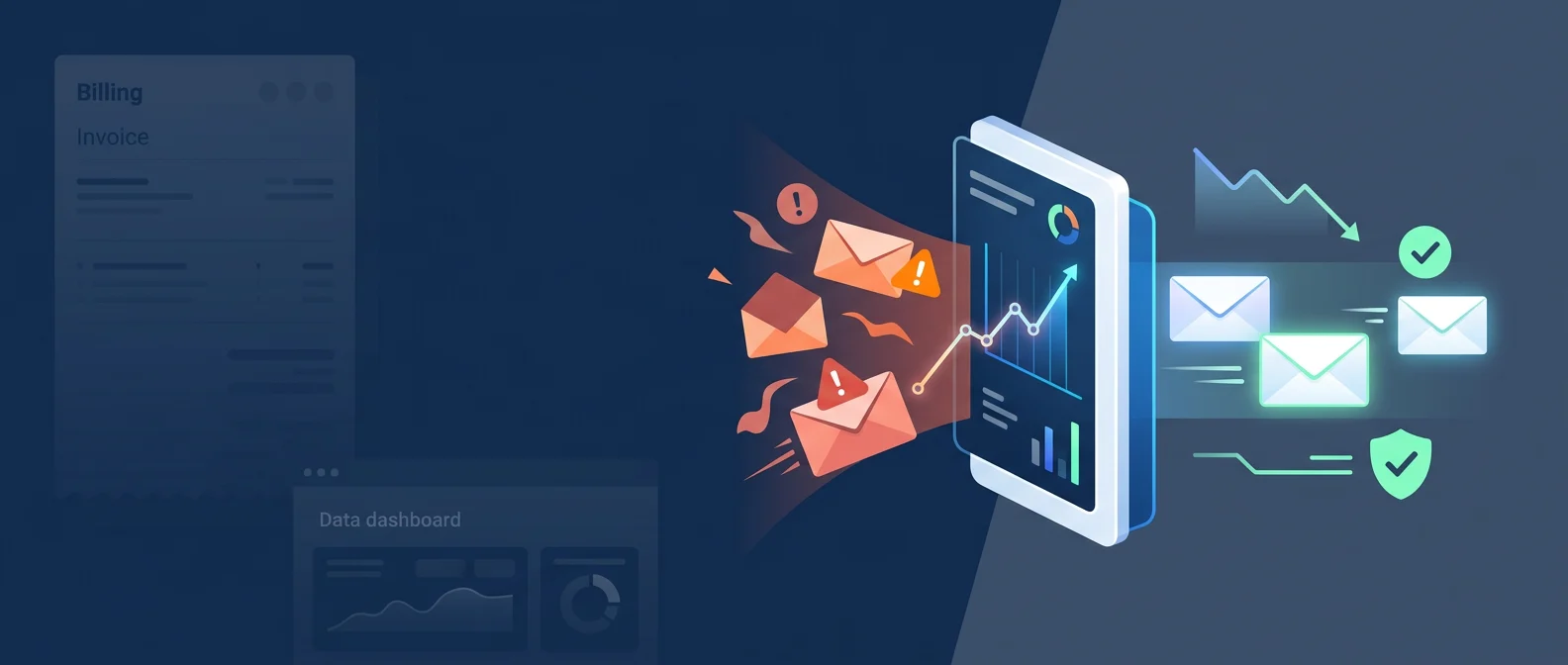 Why we charge for rejected emails