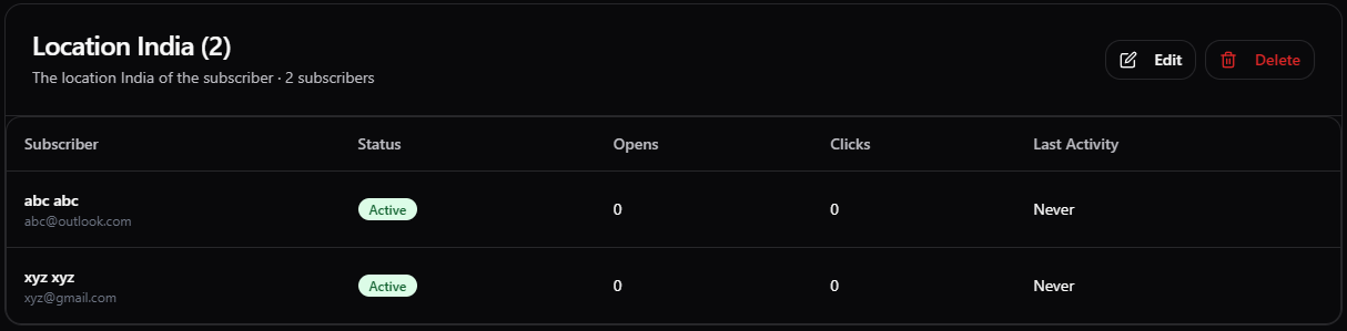 Delete Segment Second Way Dark