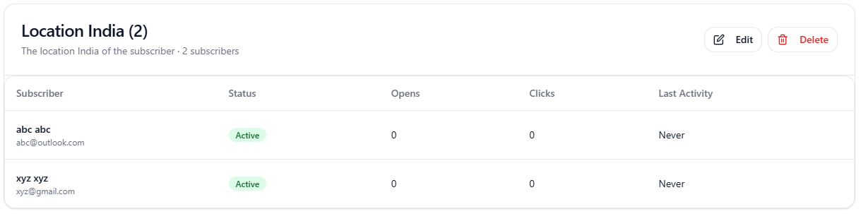 Delete Segment Second Way Light
