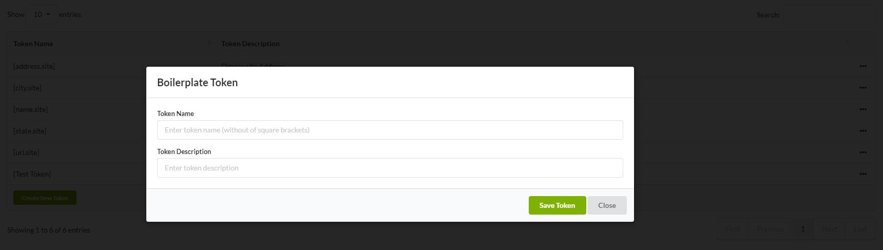 Modal will show