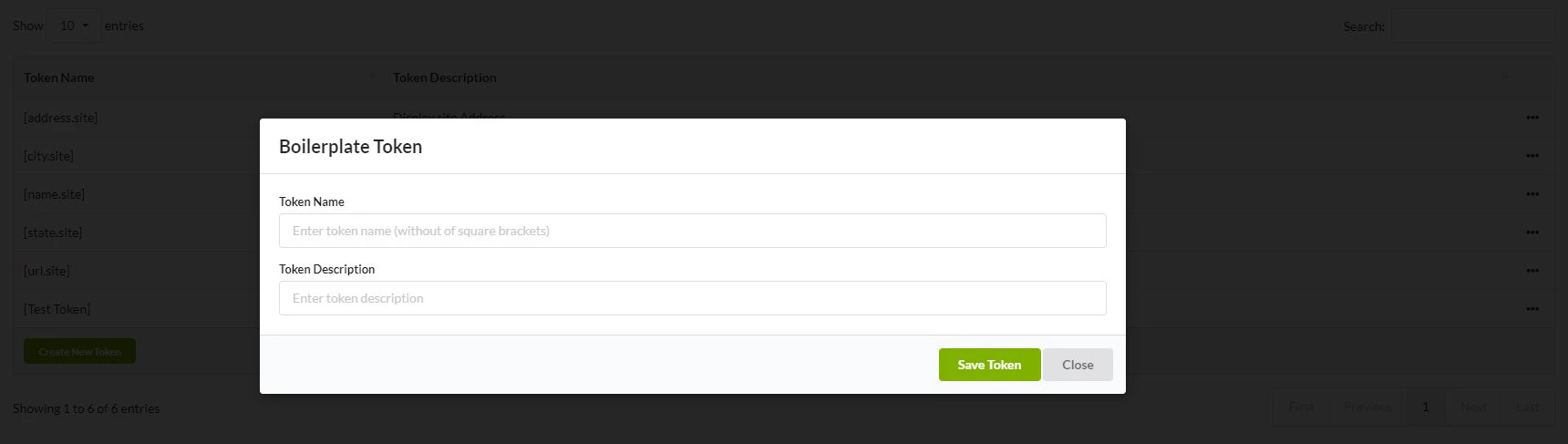 Modal will show