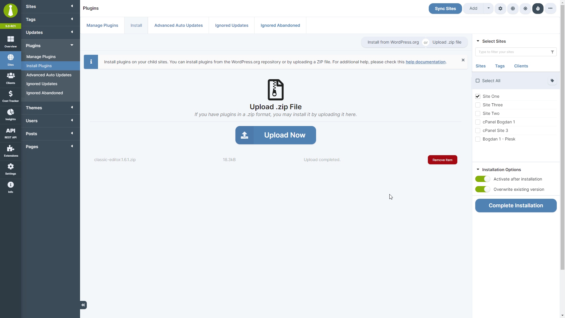 Cost Tracker Assistant - MainWP Documentation
