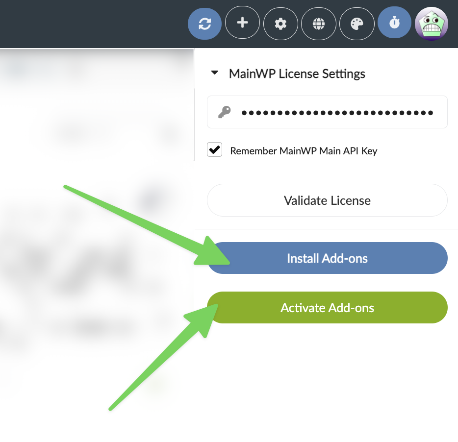 Screenshot of Lighthouse add-on installation confirmation page