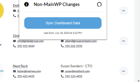 Animation showing browser push notification for updates