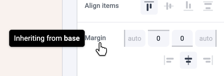 Inheriting from base