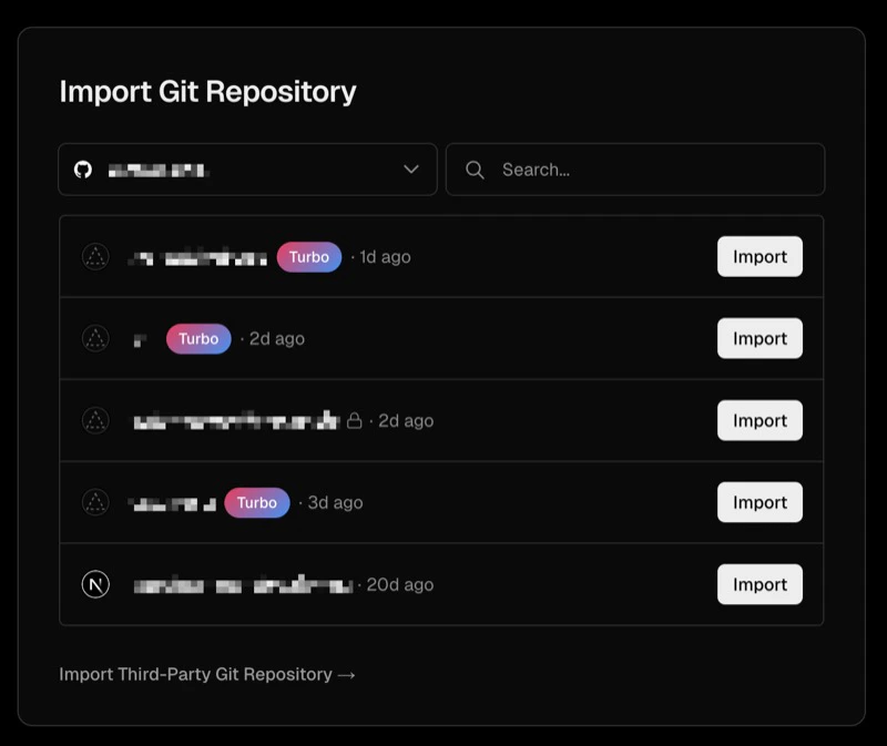 Connect to Git repository