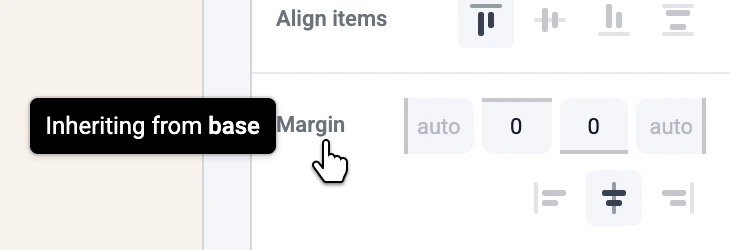 Inheriting from base