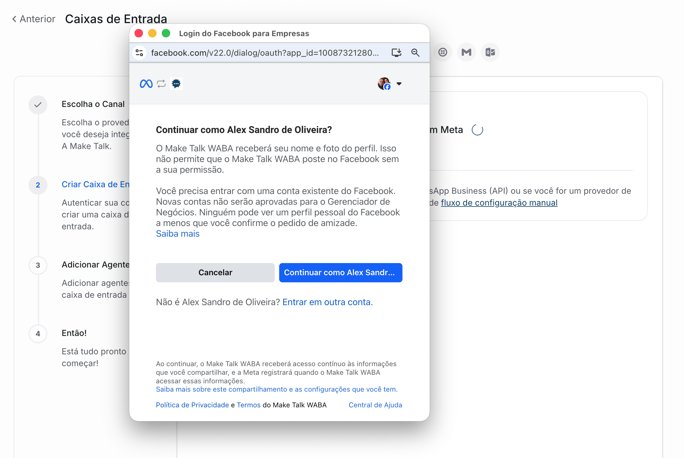 Passo 4: Vincule o agente de IA