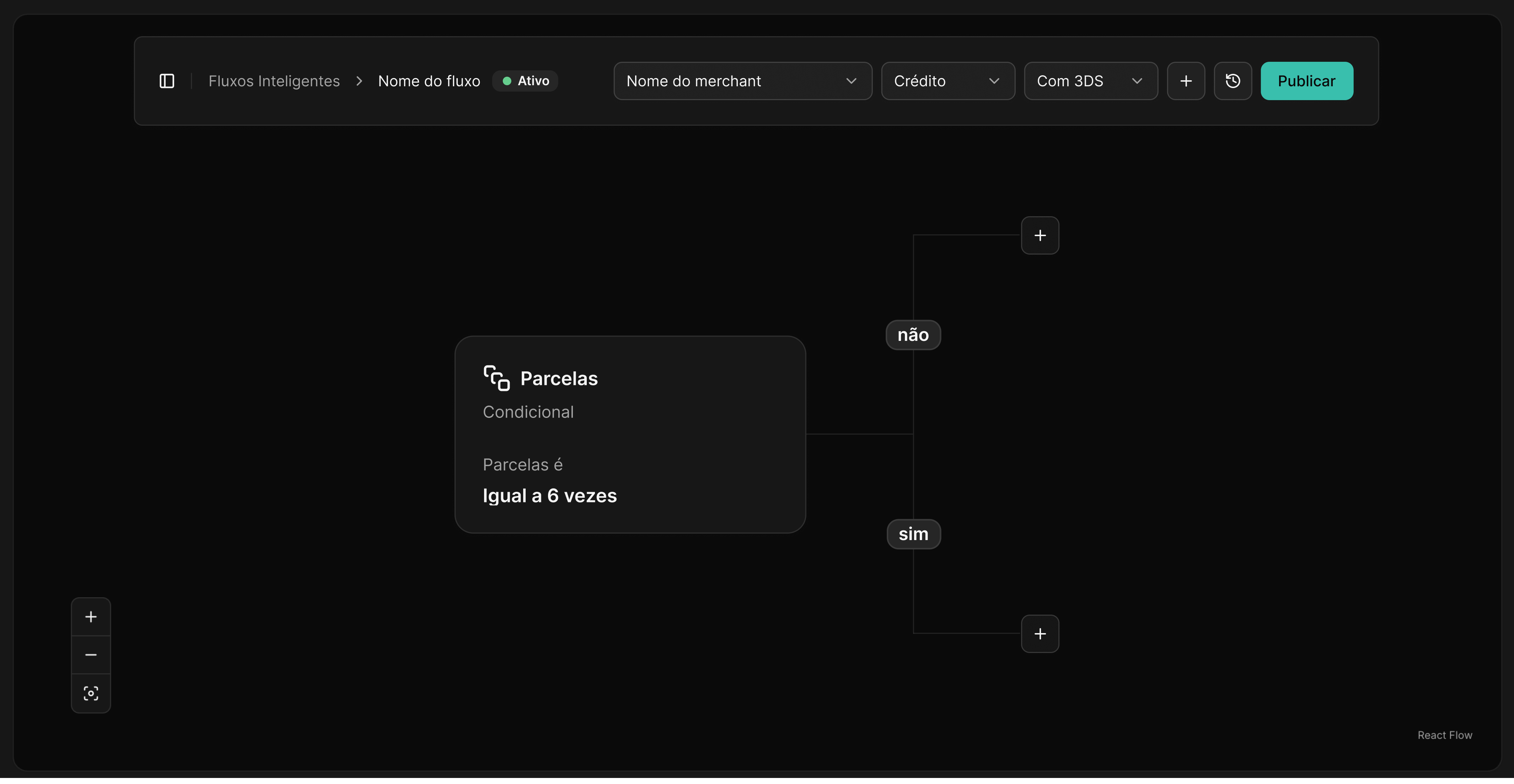 Card condicional de Parcelas