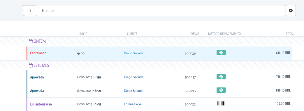 Vtex Detalhes da Charge DashboardVtex
