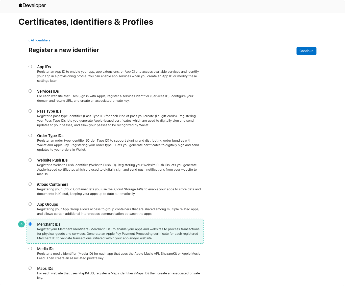 Apple Developer Account