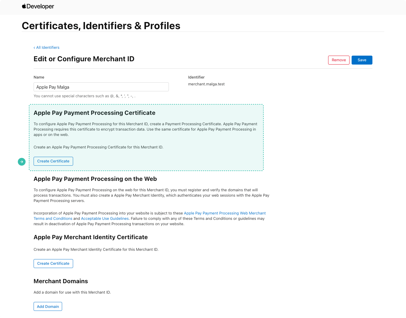 Apple Developer Account