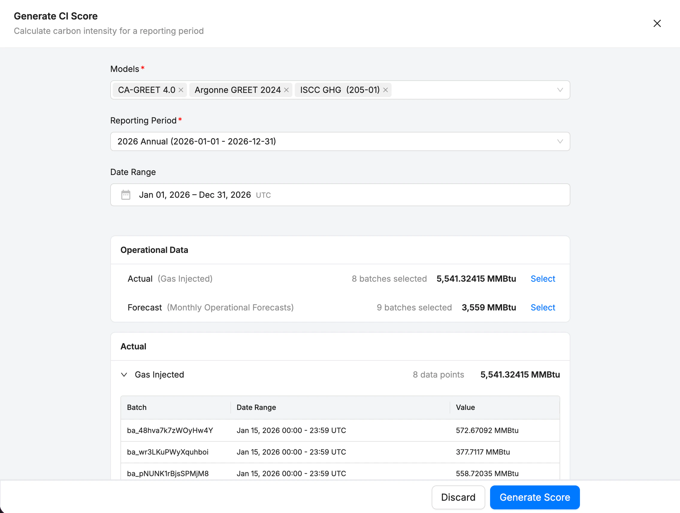 Screenshot Generate Score