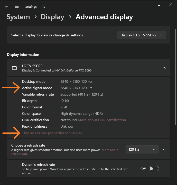 Active signal resolution