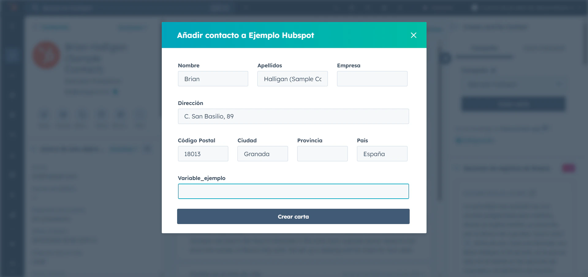 Hubspot Card For Campaign Pn