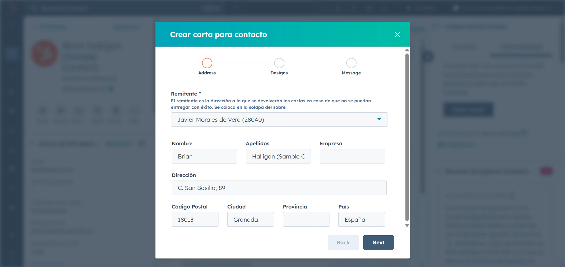 Hubspot New Single Address Pn