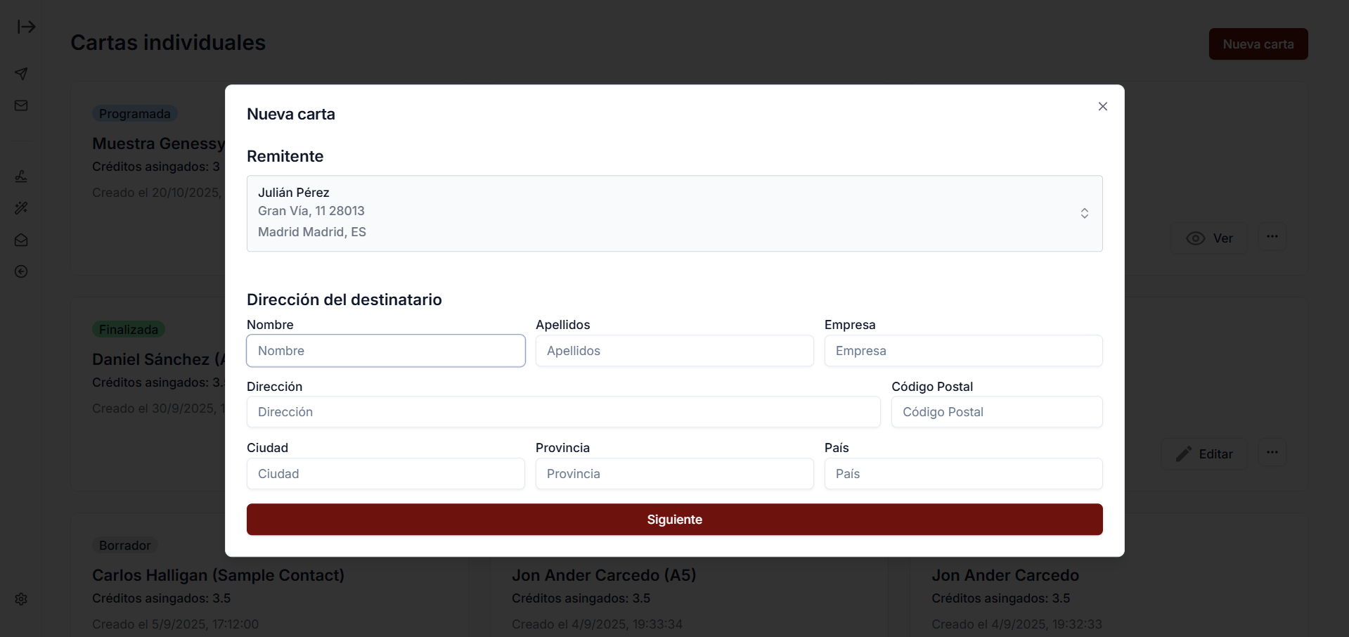 Single Address Empty Pn