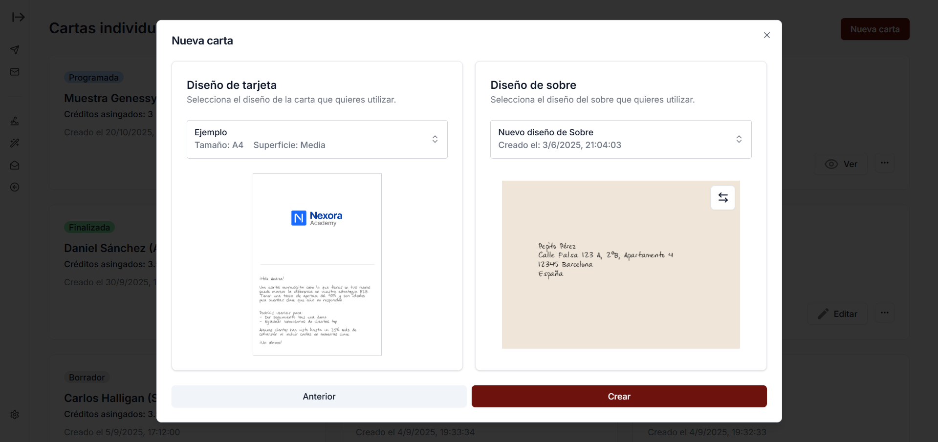 Single Modal Designs Pn